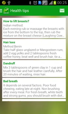 Natural Health android App screenshot 6